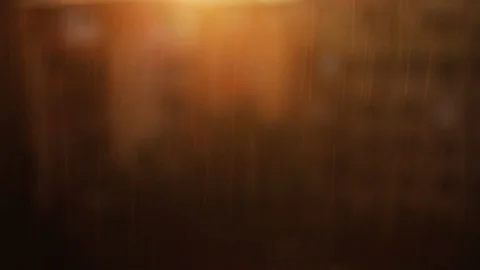 Falling Raindrops Footage Loop Stock Footage 108461581