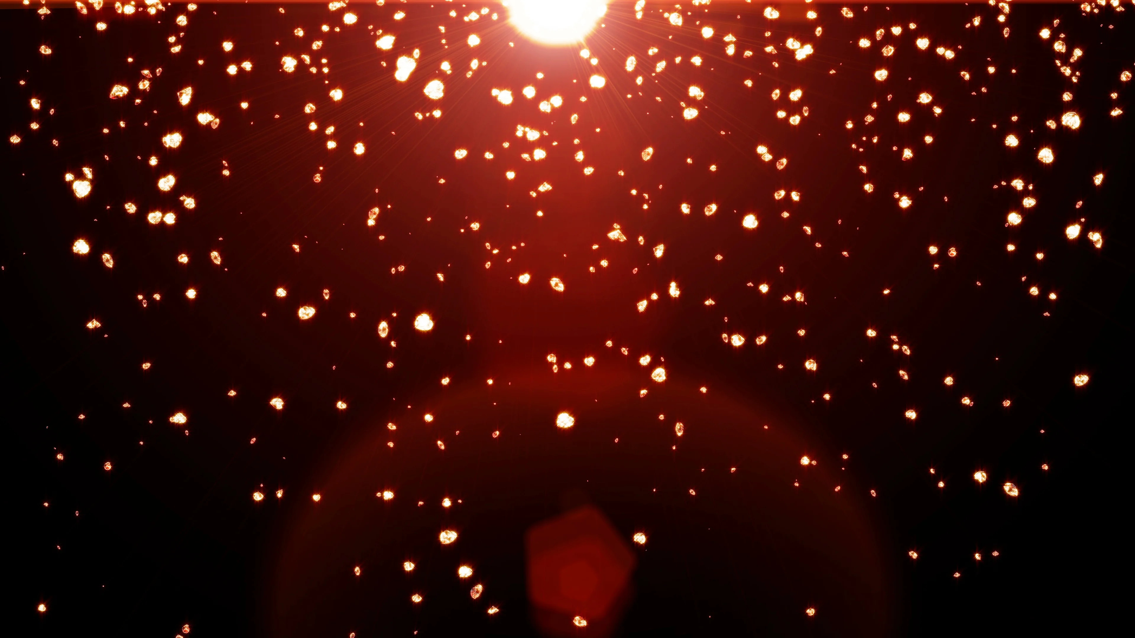 Falling Red Diamonds Beautiful Backgrou Stock Video Pond5