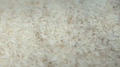Falling Rice in slow motion. Stock Footage 106865172