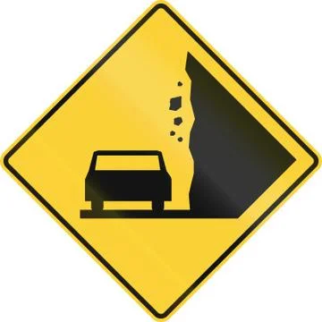 Falling Rocks 스톡 일러스트