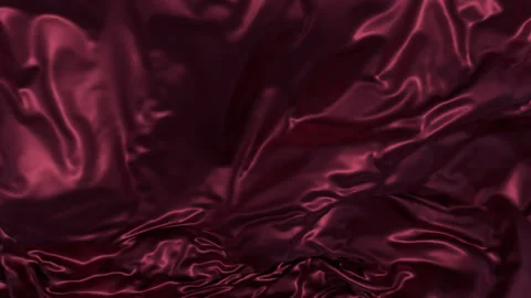 Falling satin fabric bunching and piling up Video stock 340419621