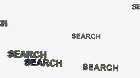 FALLING SEARCH LOGOS Vídeos de archivo 72935543