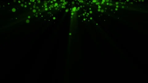 Falling shine animated particles against dark background Stock Footage 71754116