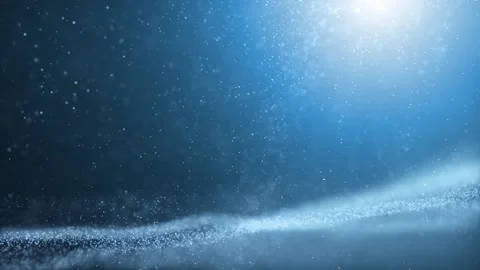 Falling shiny glitter particles loop christmas background Stock Footage 323962651