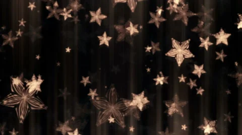 Falling Shiny Stars Particles Stock Footage 56626896