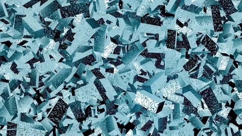 Falling silver bars. Vidéo 82727442