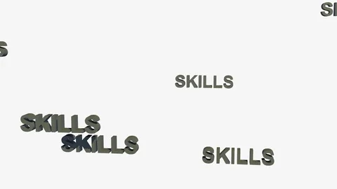 FALLING SKILLS LOGOS Vídeos de archivo 73101003