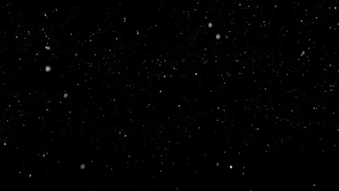 Falling Snow 002A + Alpha | straight down - mid dense - camera horizontal Video stock 127655130