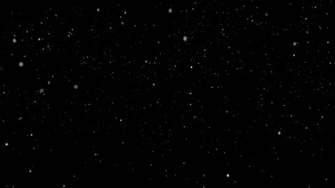 Falling Snow 006A + Alpha | turbulence - mid dense - camera horizontal Video stock 127655331