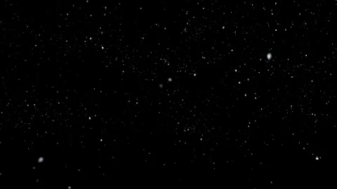 Falling Snow 007A + Alpha | drifting - mid dense - camera horizontal Video stock 127655134
