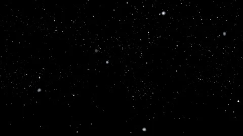 Falling Snow 008A + Alpha | drifting - mid dense - camera horizontal Video stock 127654981