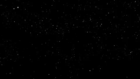 Falling Snow 013A + Alpha | turbulence - mid dense - camera horizontal Video stock 127654665