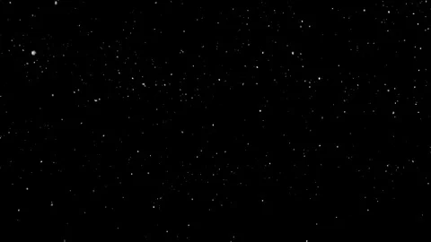 Falling Snow 016A + Alpha | turbulence - mid dense - camera horizontal Video stock 127654361