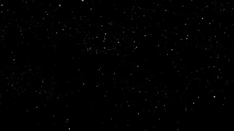 Falling Snow 017A + Alpha | drifting - mid dense - camera horizontal Video stock 127654886