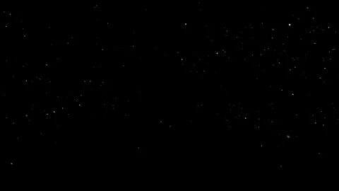 Falling Snow 024A + Alpha | gusts - low dense - camera horizontal Video stock 127655116