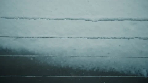 Falling Snow #4 - Graded - 4K Stock Footage 145886411