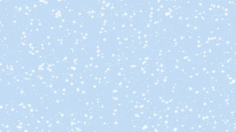 Falling snow 4K animation | Stock Video | Pond5