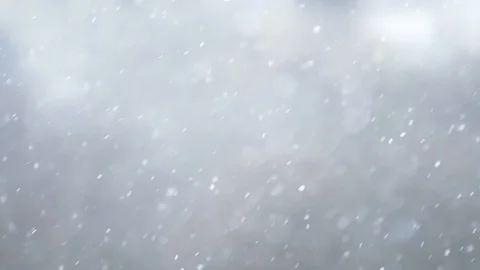 Falling snow abstract background. Slow motion shot Stock Footage 126617004