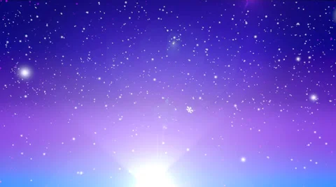 Falling Snow and light beams, High Quality Hd Stock Footage 44220227