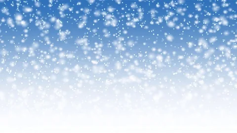 Falling snow animation Stock Footage