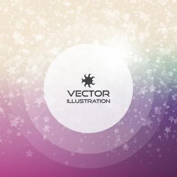 Falling snow background. Abstract snowflake pattern. Vector illustration. Stock Illustration