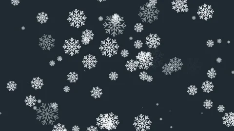 Falling Snow Background Animation Winter Scene Stock Footage 326378199