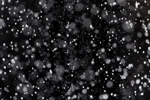 The falling snow. Background Stock Photos