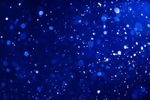 Falling snow background Stock Photos