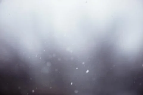 Falling snow background Stock Photos