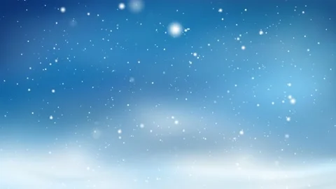 Falling snow background - Snow fall animation background Stock Footage 225318337