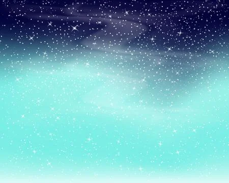 Falling snow background. Vector illustration with snowflakes. Winter snowing Stock Illustration