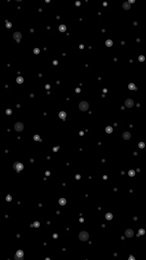 Falling snow on black background. 2d animation Stock Footage 343728213
