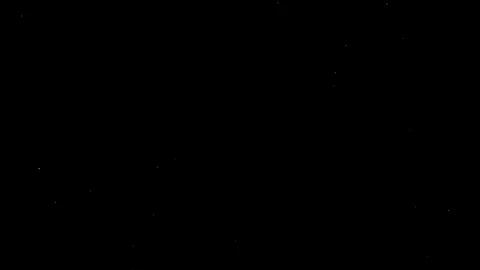 Falling snow on black background. 4k animation. Alfa channel. Stock Footage 108652338