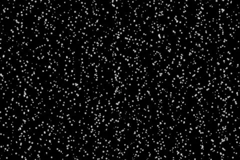 Falling snow on black background design element. Vector eps 10. Stock Illustration