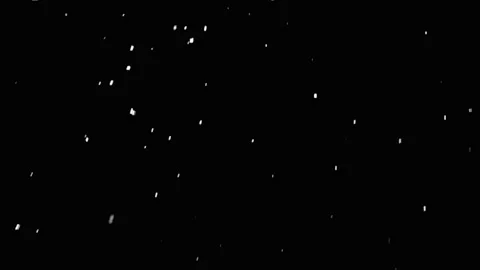 Falling snow on the black backgrounds Видео 221770234