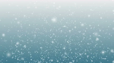 Falling snow on the blue background. 4K and Full HD animation. Stock Footage 41657563