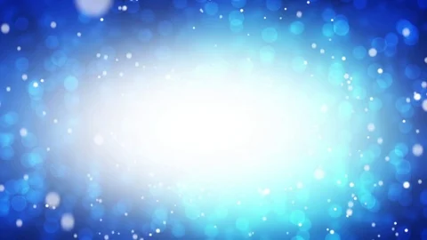 Falling snow on a blue background Stock Footage 69897894