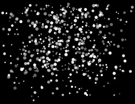 Falling snow circle winter christmas beautiful background Illustrazione stock