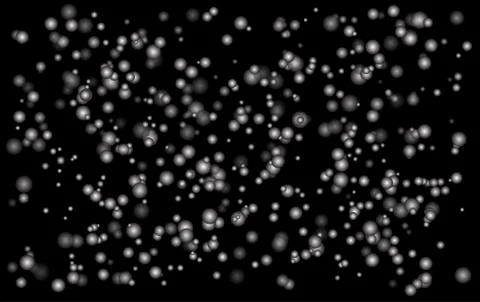 Falling snow circle winter christmas beautiful background Stock Illustration