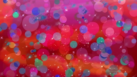 Falling snow on a colored festive background Video stock 98595156