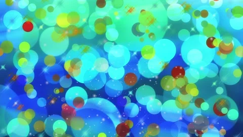 Falling snow on a colored festive background Stock Footage 98665236