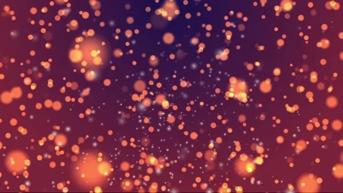 Falling snow on a colored festive background Video stock 98684375