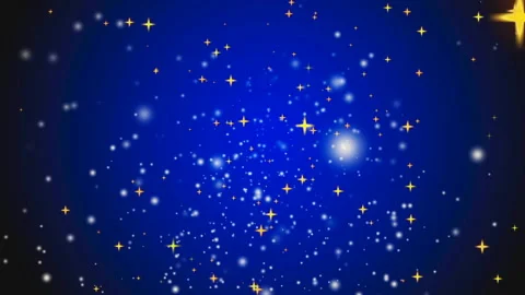 Falling snow on a colored festive background Stock Footage 98685217