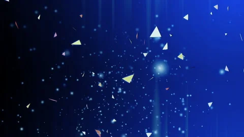 Falling snow on a colored festive background Stock Footage 98685453