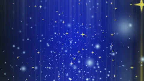 Falling snow on a colored festive background Stock Footage 98751820