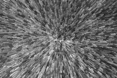 Falling snow on dark background Stock Illustration