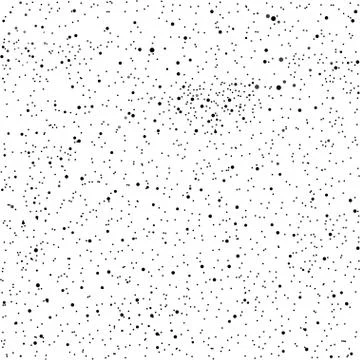 Falling snow, dust, ash. Vector background. Stock Illustration