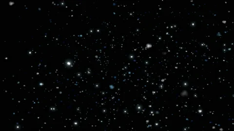 Falling snow dust particles background animation Stock Footage 204022860