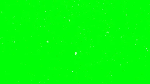 Falling snow effect overlay with floating winter flakes Stock Footage 339375682