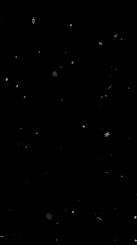 Falling Snow flakes, White confetti snowflakes and bokeh lights overlay on .. 動画素材 279150032